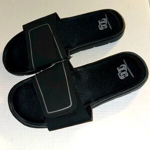 Men’s Revolution Slide Sandals Size Large 11/12 Memory Foam NEW